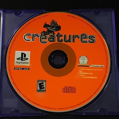Creatures (Sony PlayStation 1, 2002) Disc Only - Tested