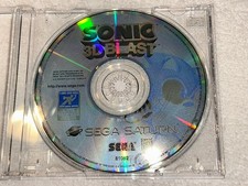 Sonic 3D Blast (Sega Saturn, 1996) Disc Only Tested EX