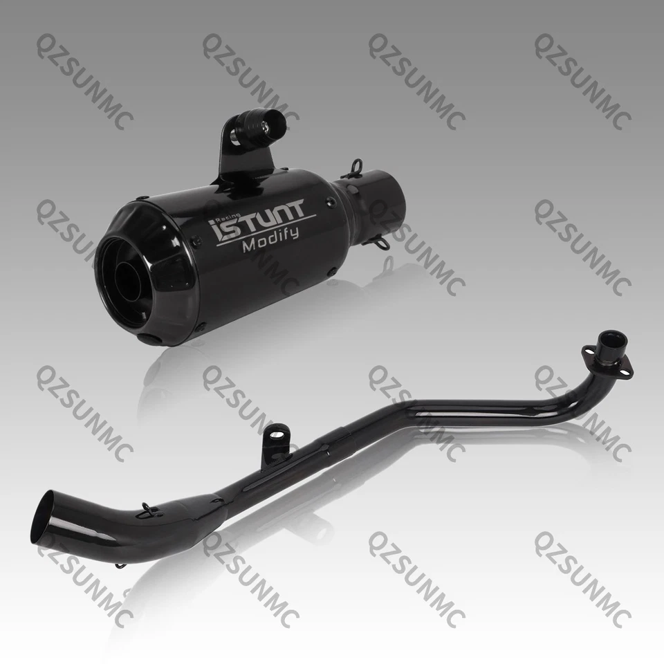 21-25 para Honda Grom 125 Escape Moto Deslizable Silenciador Completo Silenciador Cabezal Foto 3 de 4