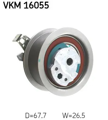 Original SKF Poulie Tensionneuse Courroie De Distribution VKM 16055 Pour Volvo - Image 3