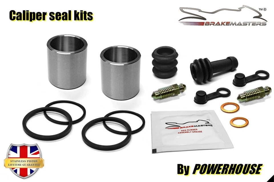 Kawasaki Vulcan 800 Drifter E3 2003 rear brake caliper piston seal rebuild kit Foto 2 de 4