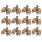  12 Stück Schnalle für Netzabdeckungen für elektrische Lüfter, große Schnallen