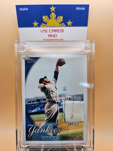 2024 Jersey Fusion Topps Mickey Mantle Game Used Swatch