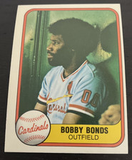 1981 Fleer - Bobby Bonds - St. Louis Cardinals - #548