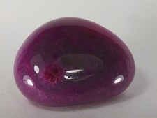 Agate Dyed Pink Jumbo Tumbled Crystal (EA6761) Meditation Palmstone  Polished