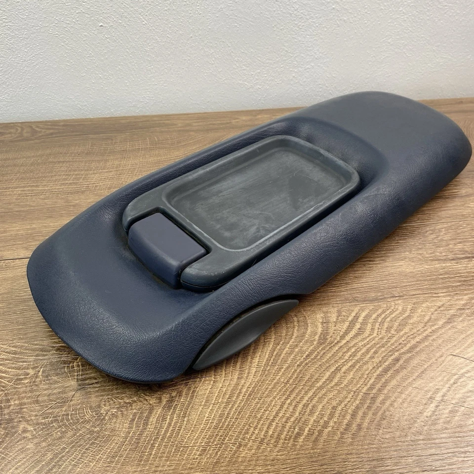 1995-1999 Chevy C/K Pickup Tahoe Suburban BLUE Center Console Lid Armrest - Image 3 of 4