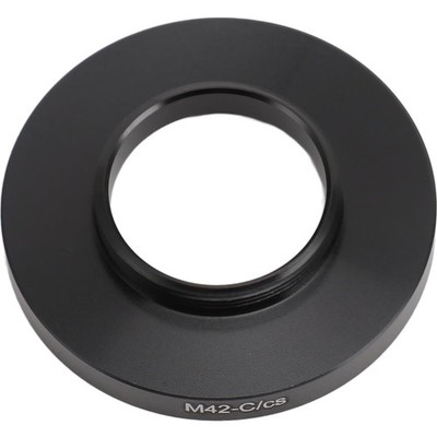 Vielseitiger Aluminium-M42-zu-C-CS-Mount-Adapter für Makro- und Astrofotografie