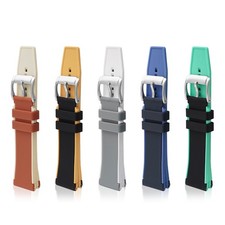 For Swatch  Blancpain Fifty Fathoms Co-branded Dual Colour Watch Strap