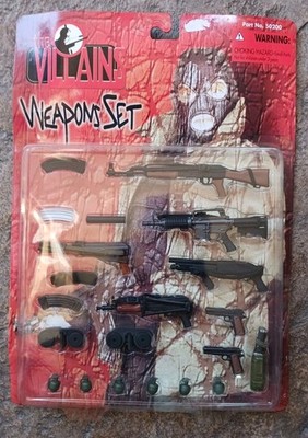 1/6 FIGURE 12 INCH 21ST CENTURY TOYS VILLAINS TERRORISTS WEAPONS