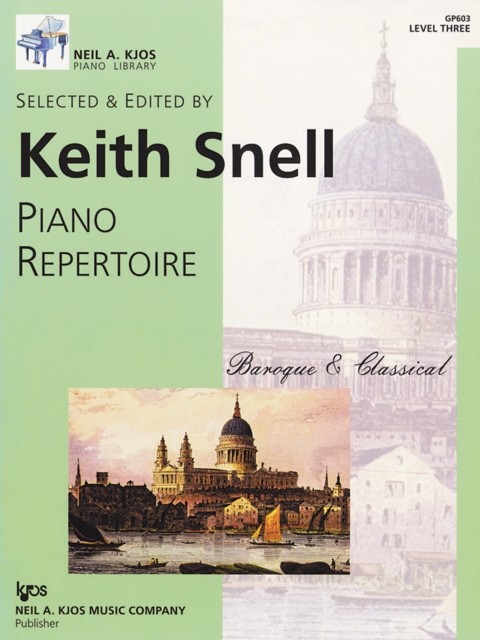 Piano Repertoire Baroque Classical 3