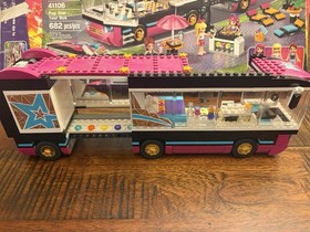 LEGO FRIENDS: Pop Star Tour Bus (41106).  Complete with manuals  and Box