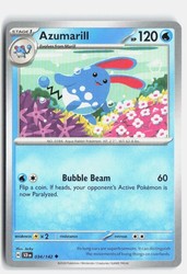 Azumarill 034/142 Stellar Crown Uncommon
