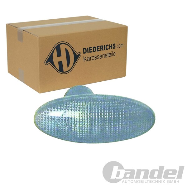Diederichs Tuning Seitenblinker Rauchgrau Passend FüR Opel Vectra | 1824078-image