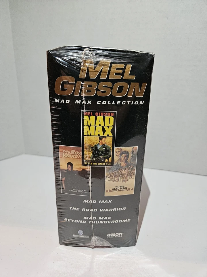 Mad Max Collection VHS Box Set The Road Warrior Beyond Thunderdome New! - Image 4 of 4