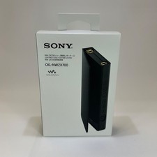 Sony Genuine Leather Case CKL-NWZX700 for NW-ZX707 Black  from Japan New