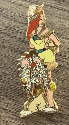 Disney Shopping Jessica Rabbit & Roger Indianer LE 250 seltene PIN 2006