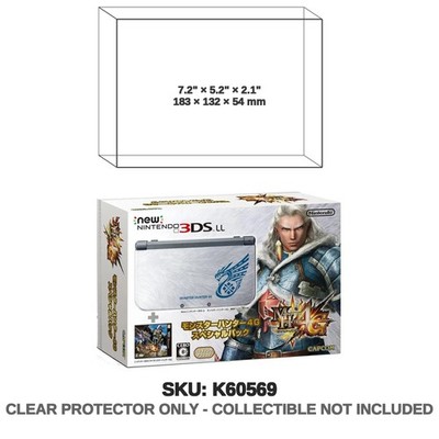 Protector For Nintendo Monster Hunter 3DS LL 4G Special Edition