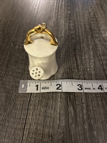 Victoria China Cecoslovacchia HU 388 Mini annaffiatoio oro bianco - Foto 8 di 9