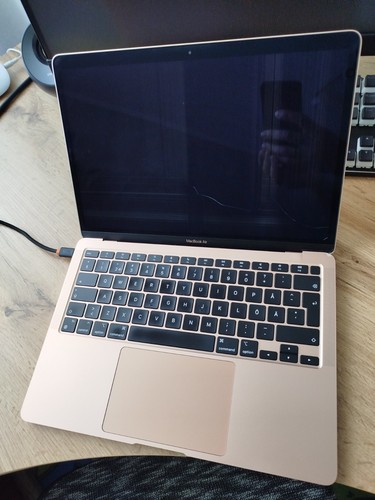 FOR PARTS Apple MacBook Air M1 13in 2020 Gold A2337 256GB 8GB - 第 1/8 張圖片