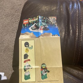 Lego vintage space police 6813 Galactic Chief instructions only