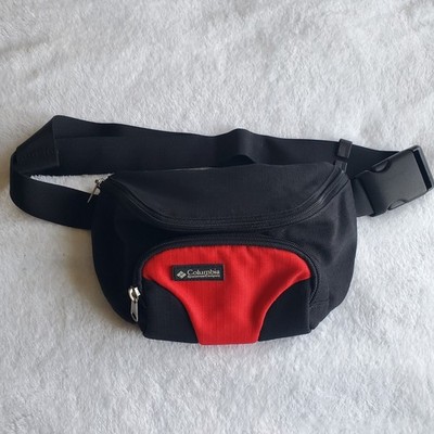 Columbia Retro Waist Bum Bag Fanny Pack in  Stony Butte Red Alert  Looks NEW