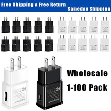 Lot 2A USB Wall Charger Plug Home Power Adapter For Samsung Android Phone LG
