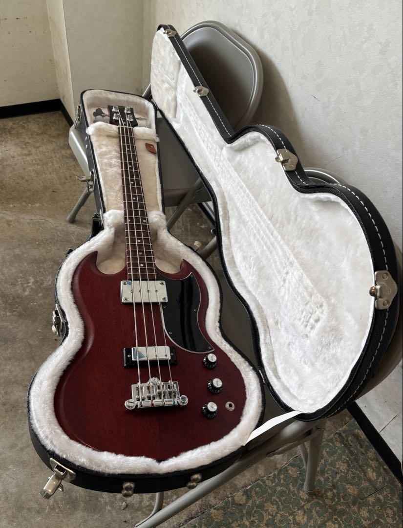 GIBSON SG BASS FADED チェリー Gibson SG Bass Faded - Worn Cherry | Sweetwater