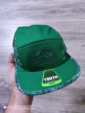 Boys Jurassic World Jurassic Park Camouflage Hat Snapback Cap Dinosaur Camo