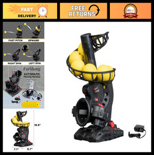 Electronic Baseball Pitching Machine - Adjust...