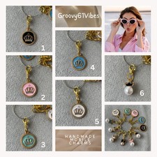 Boujee Bling Charm Collections - Crowns and Pearls Mobile Dust Plug