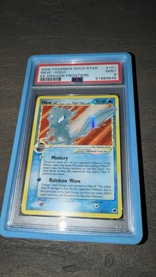 Pokémon Gold Star Mew Delta Species Holo EX Dragon Frontiers 101