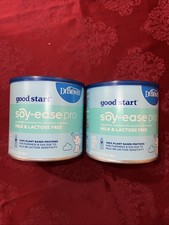 2 Cans Of Dr Brown's Good Start Powder Soy-Ease Pro 20oz 08/2026