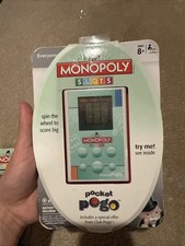 New Monopoly Slots Pocket Pogo Electronic Handheld Video Game NIB Still Sealed