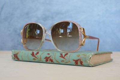Vintage 1970s Sunglasses Disco retro Made In Korea Grandma  display picture 2