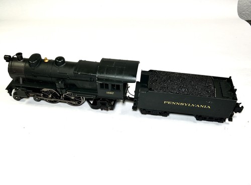 Atlas O Lok 4-4-2 Dampflok mit Tender Pennsylvania Railroad #1067 | Zustand: Used