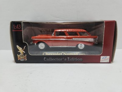 Road Signature Diecast Collectors Edition Chevrolet Nomad 1957 Red 1:43 New