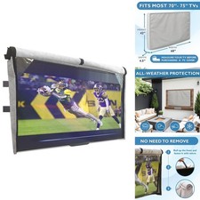 Bozzcovers Outdoor TV Cover 70-75 inch Gray TC-75-OFG