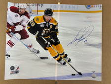 Mark Recchi BOSTON BRUINS SIGNED 16X20 JSA EE46836