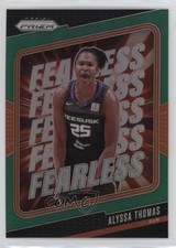 2024 Panini Prizm WNBA Fearless Green Prizm Alyssa Thomas #7 2l4