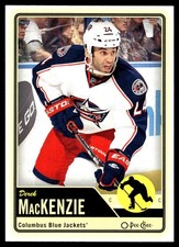 2012-13 O-Pee-Chee #160 Derek Mackenzie Columbus Blue Jackets Hockey Card