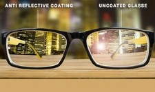 Reglaze Glasses Specs Single Vision Cr39, Anti Glare,Scratch resistant Lenses