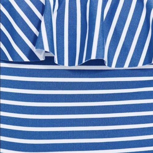 Zara Anchor Patch Striped Bikini Bottom Size 6/7 - Picture 7 of 8