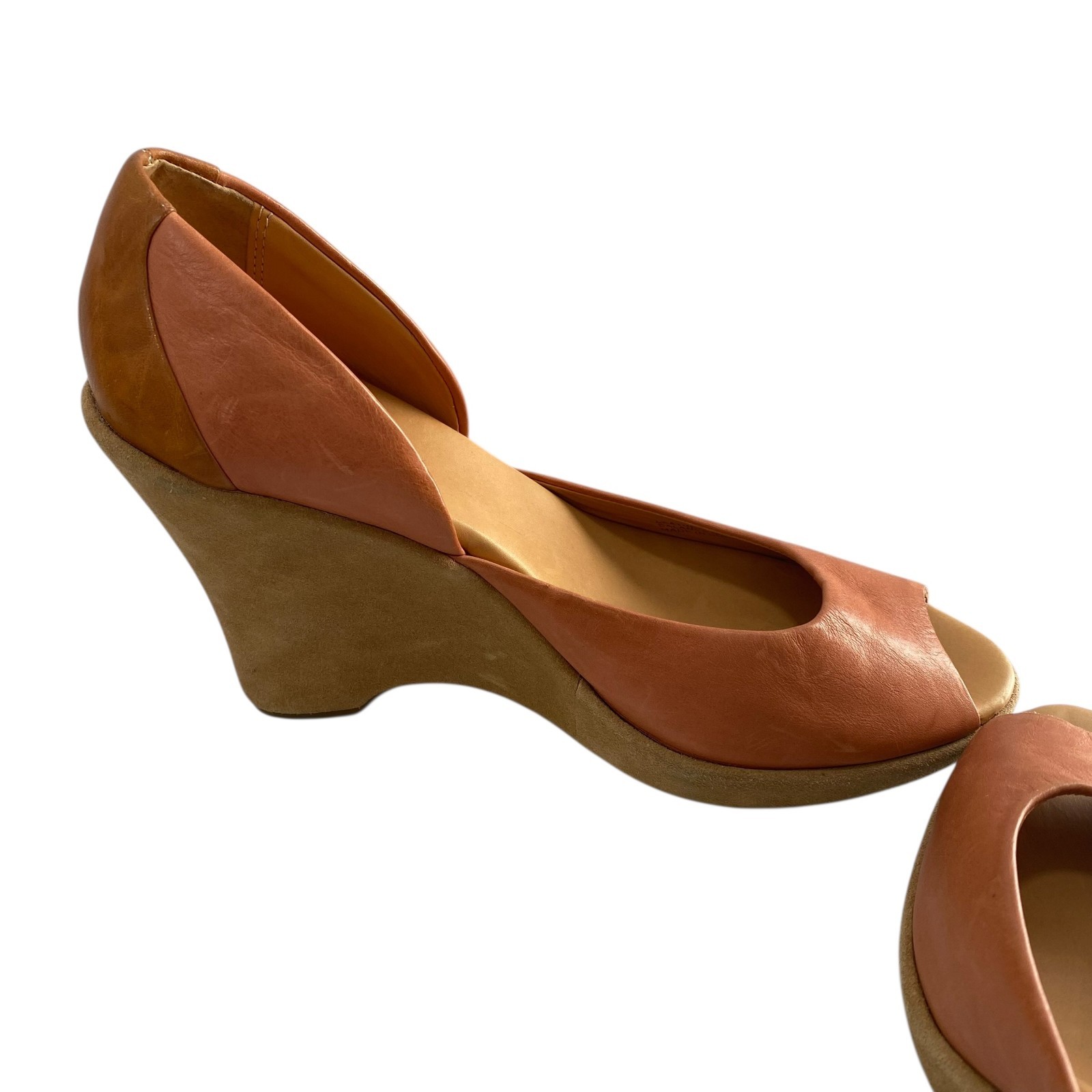 Kork-Ease Soft Platform Leather Upper Lining Peep… - image 10