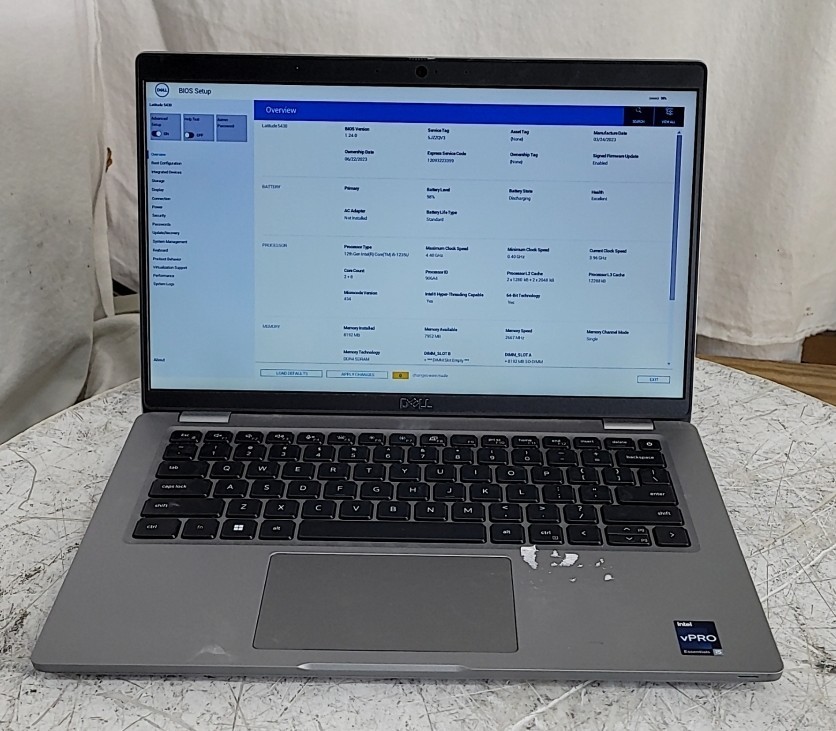 DELL LATITUDE 5430 Laptop 12TH GEN Intel Core I5-1235U 8GB 256GB
