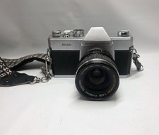 Vtg Mamiya/Sekor 500 DTL SLR 35mm Film Camera With Lens Made In Japan See Descri