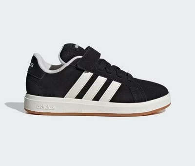Adidas Juniorschuhe Grand Court 00S EL C, Unisex - Farbe: Schwarz/Weiß/Gummi