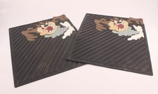 Taz Tasmanian Devil Vtg 1994 Warner Brothers Rubber Floor Mats Set Of 2 Taz Tasmanian Devil Vtg 1994 Warner Brothers Rubber Floor Mats Set Of 2