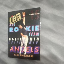 Fleer Ultra 1993 Tim Salmon #8 California Angels All Rookie Team Baseball Card