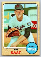 1968 Topps - #450 Jim Kaat | Minnesota Twins EX