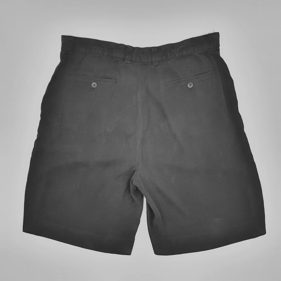 Pantalones Cortos Informales De Colección Pussers West Indies Chinos 100% Seda Negros Talla 36 Foto 2 de 4